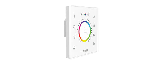 [China] LTECH EDT Series DALI Dimming Touch Panel x4Pcs