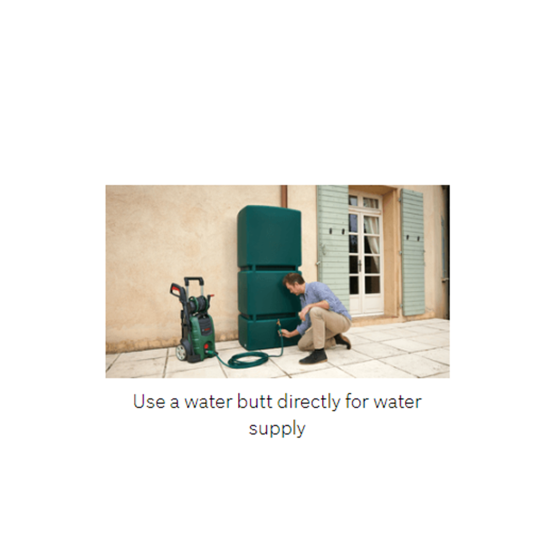 BOSCH Self Priming Kit. 3mtr Hose for BOSCH Aquatak Pressure Washers. Comes with coupling and valve.