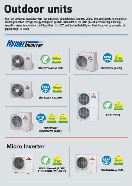 MITSUBISHI HEAVY INDUSTRIES CEILING CASSETTE R32 INVERTER AIRCON - SUPPLY ONLY