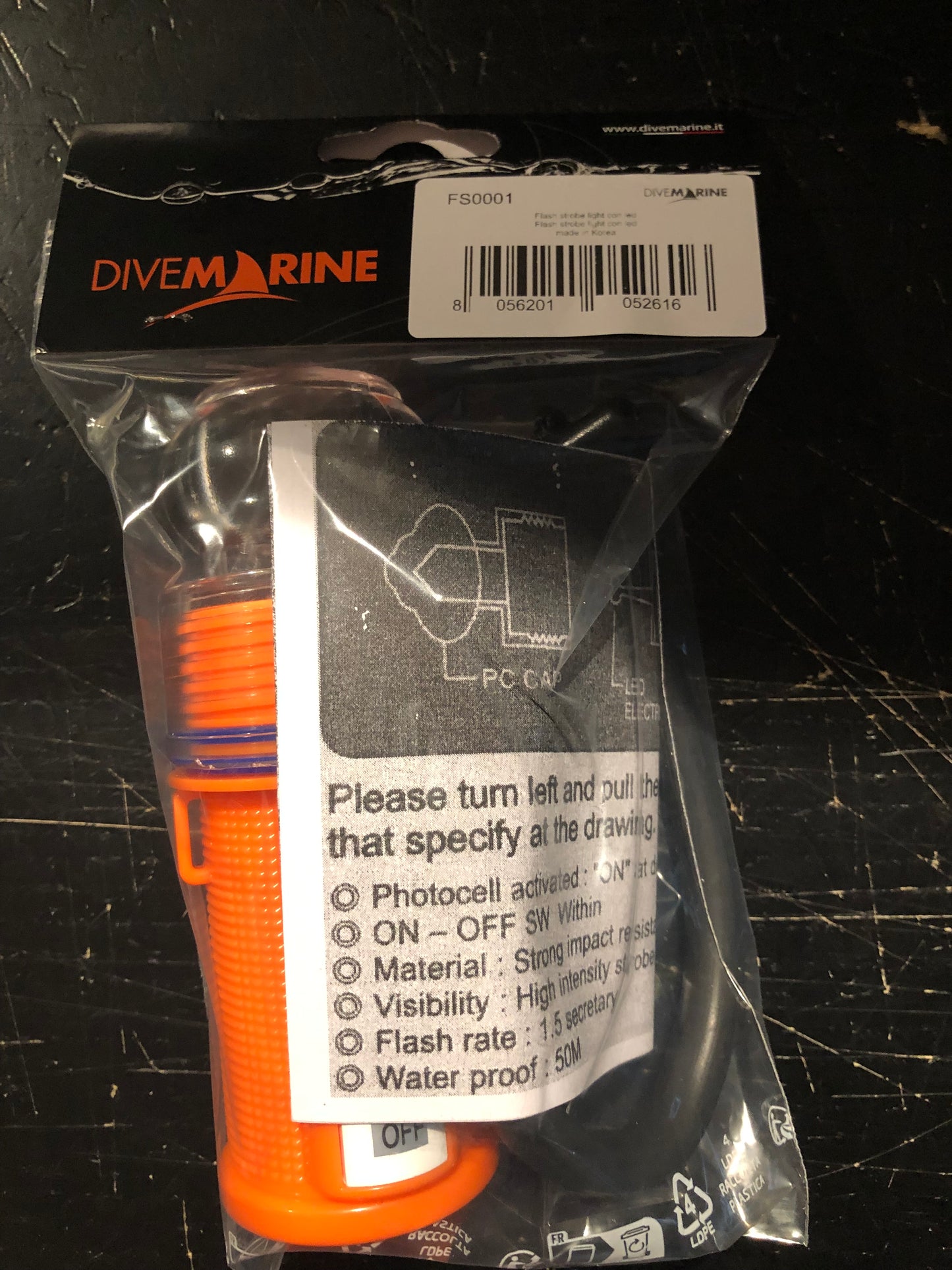 Divemarine FS0001 Flash Strobe Light