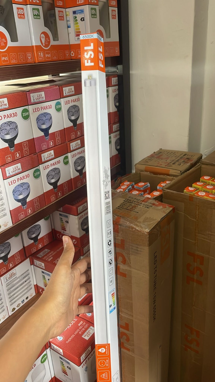 FSL 16W 6500K AC220-240V T5 LED TUBEx 10Pcs