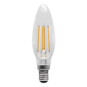 [EU] Bell Lighting Aztex LED 2200K CRI90 Dimmable Filament Candle x10Pcs