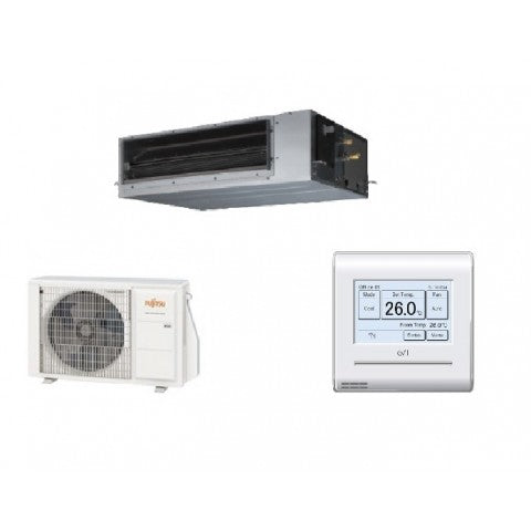 Fujitsu System 2 Ducted Split Inverter Aircon - 5 Ticks