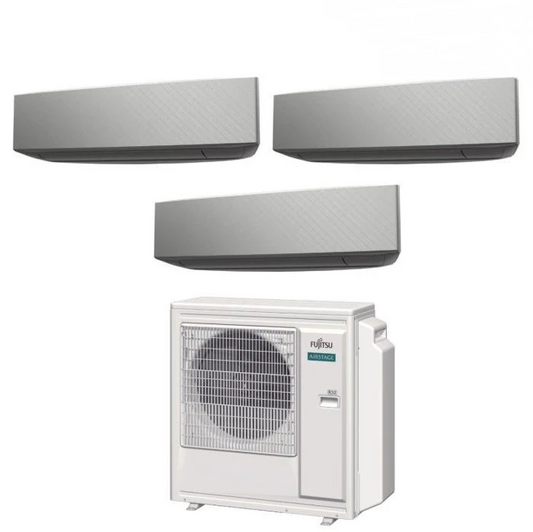 FUJITSU SYSTEM 3 DESIGNER SERIES R32 INVERTER AIRCON (5 TICKS) SUPPLY ONLY