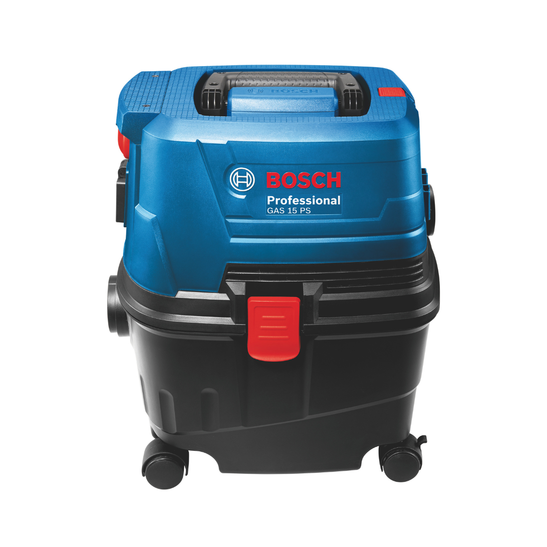 BOSCH GAS 15PS PRO Wet & Dry Vacuum Cleaner 15Ltr 1100W |Built-In Power-Tool Socket