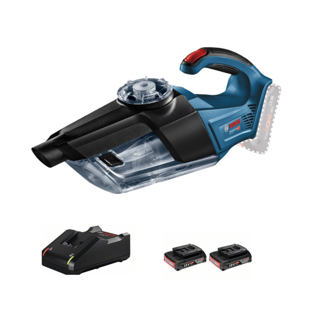 BOSCH GAS 18V-1 Professional Cordless Vacuum Cleaner. Bare Unit or Set