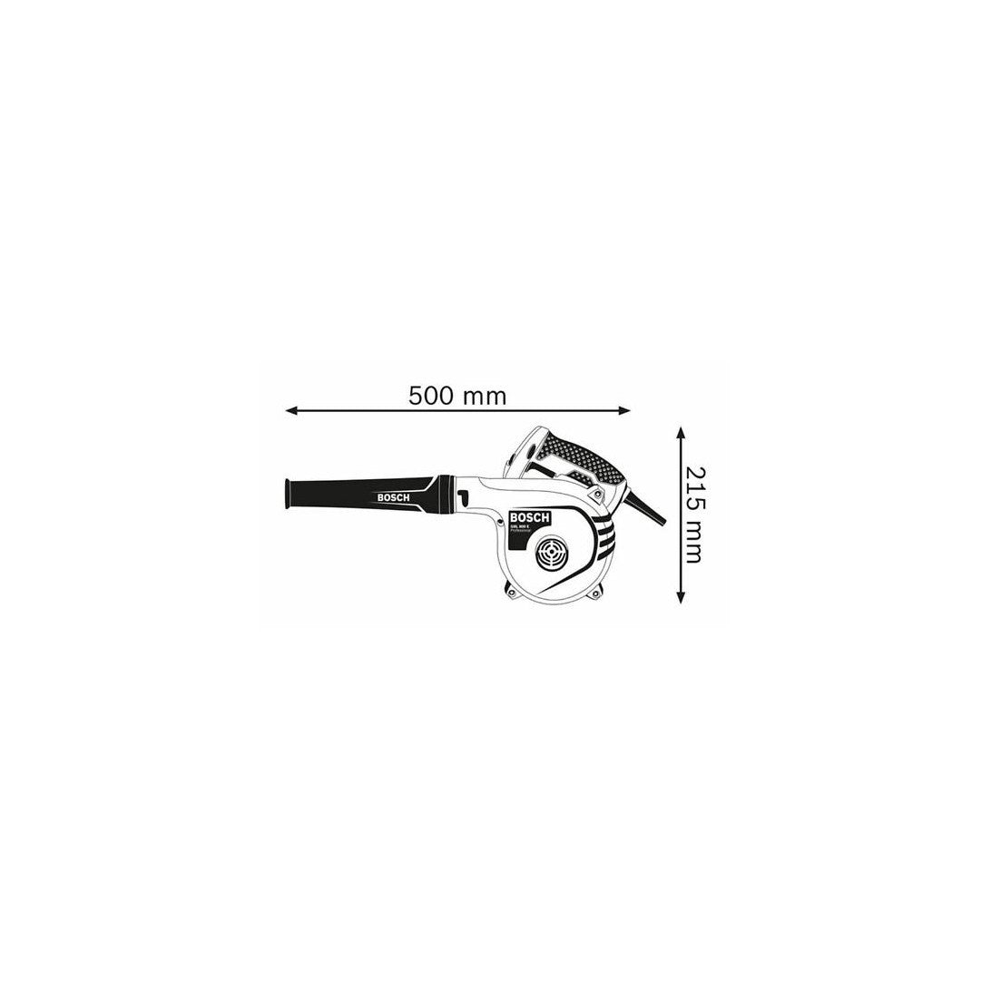 BOSCH GBL 82-270 Blower. Comes with Dust Extraction.