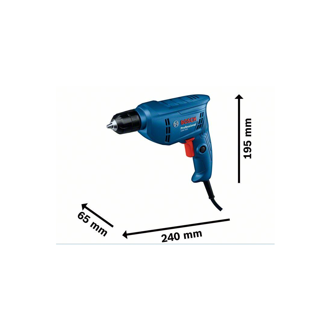 BOSCH GBM 400 PRO Drill / Screwdriver | Metal/Plastic/Wood | 400W