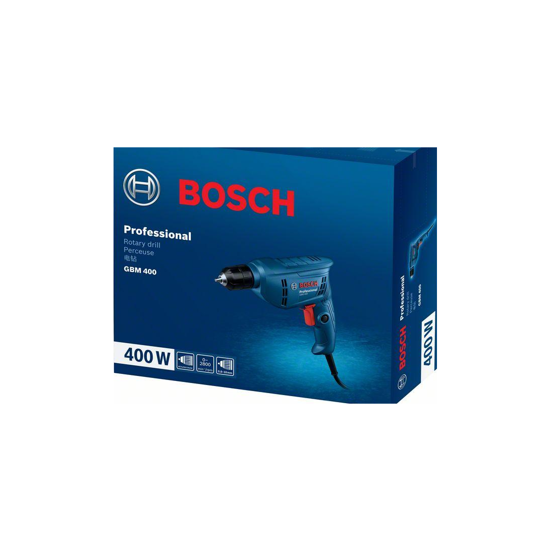BOSCH GBM 400 PRO Drill / Screwdriver | Metal/Plastic/Wood | 400W