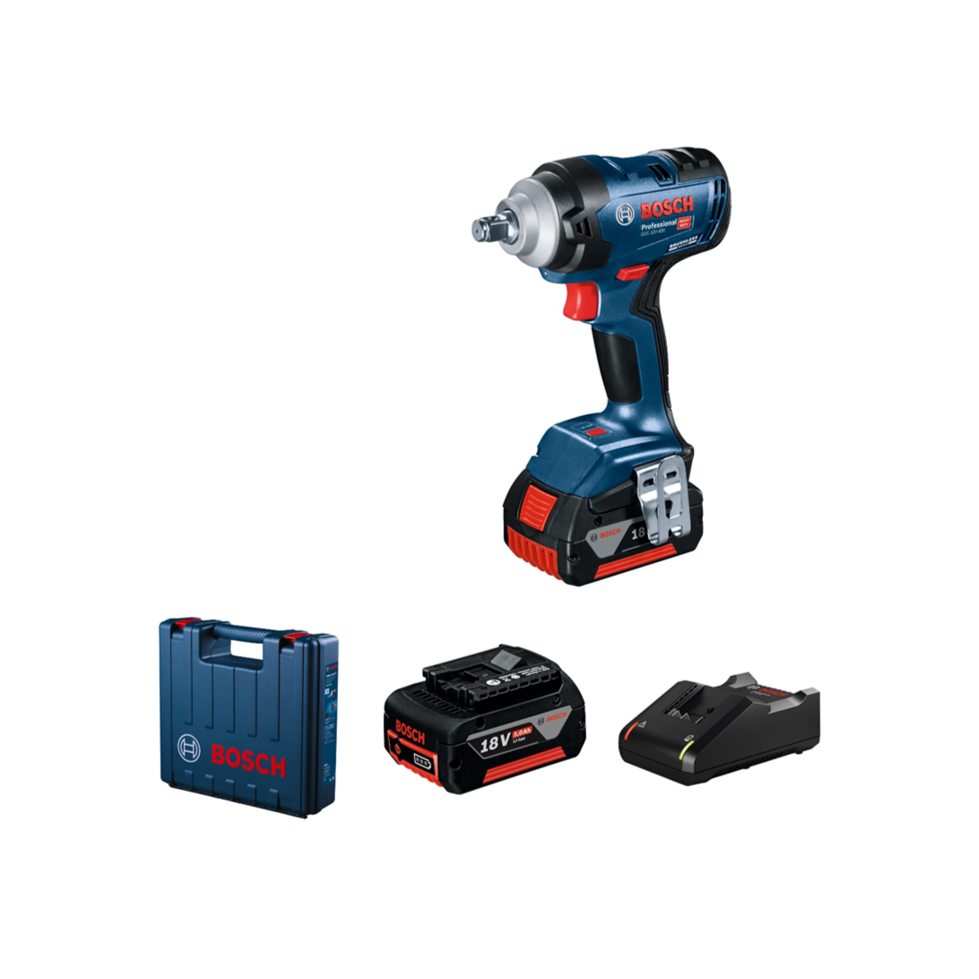 BOSCH GDS 18V-400 Professional Cordless Impact Wrench 1/2" 400Nm