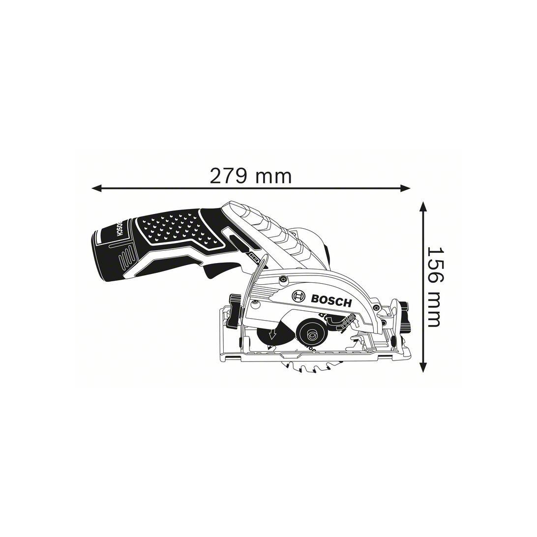 BOSCH GKS 12V-LI PRO Cordless Circular Saw | 85mm Saw Blade