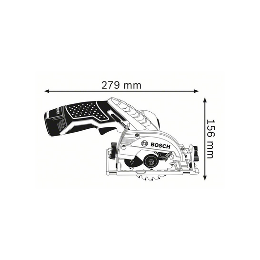 BOSCH GKS 12V-LI PRO Cordless Circular Saw | 85mm Saw Blade