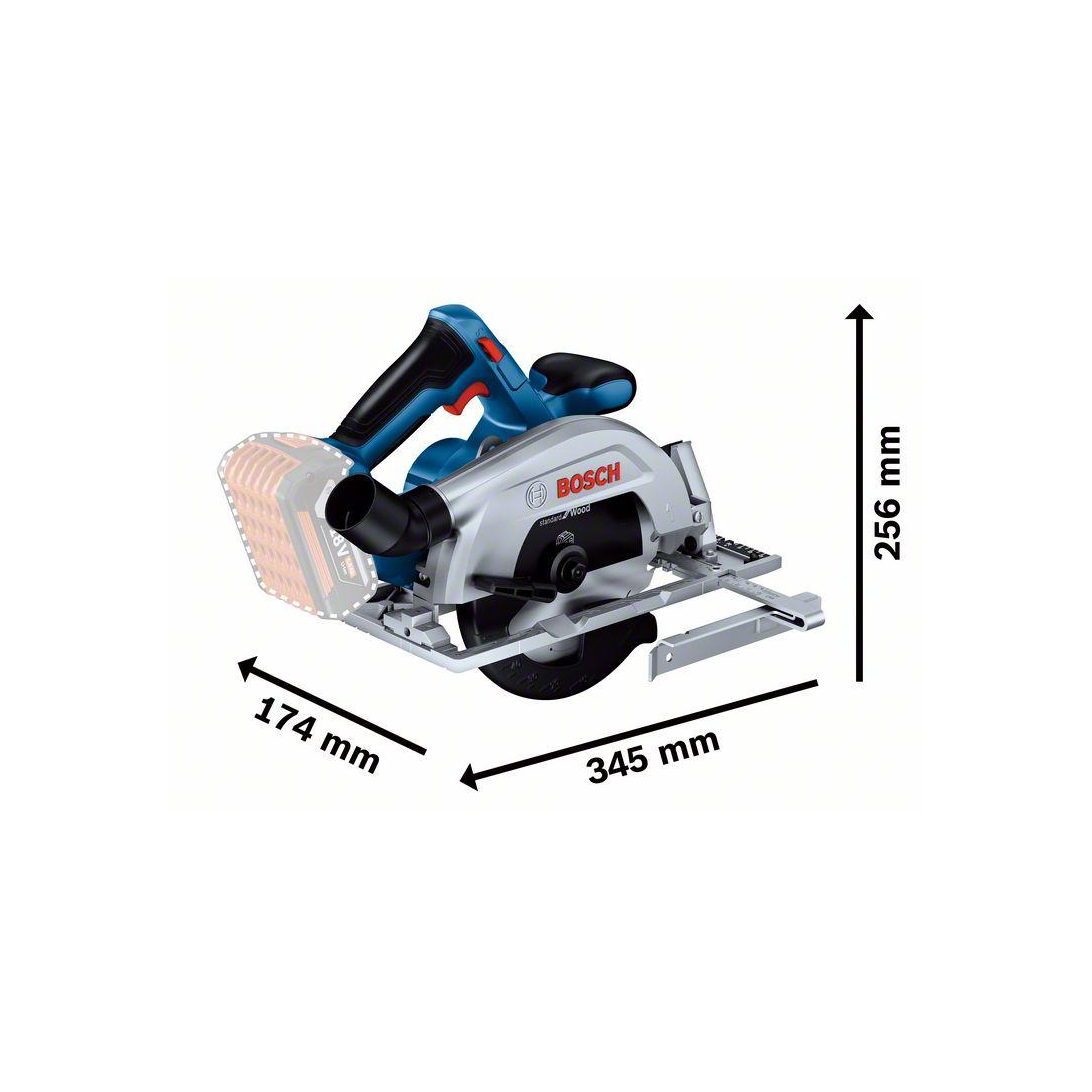 BOSCH GKS 185-Li Professional. Cordless Circular Saw. Bare Unit