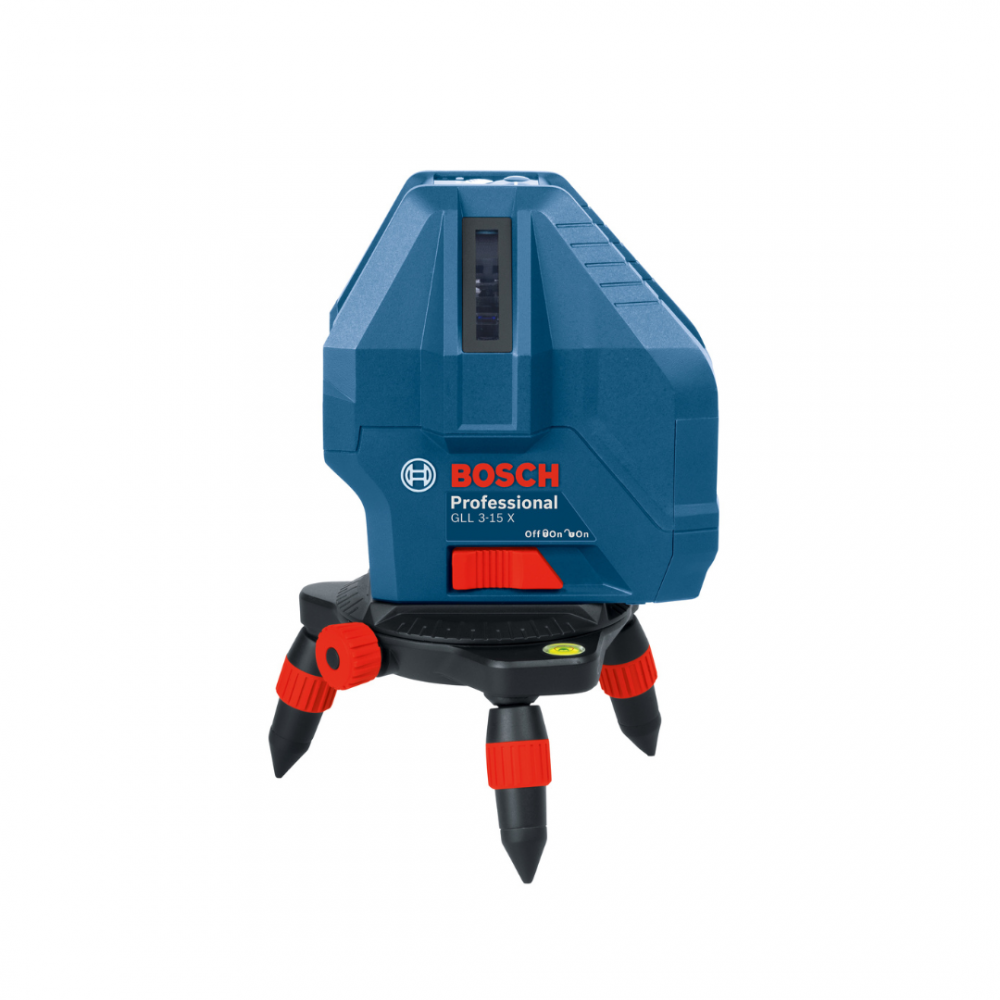 BOSCH GLL 3-15X Professional Line Laser. 360° Rotating Platform