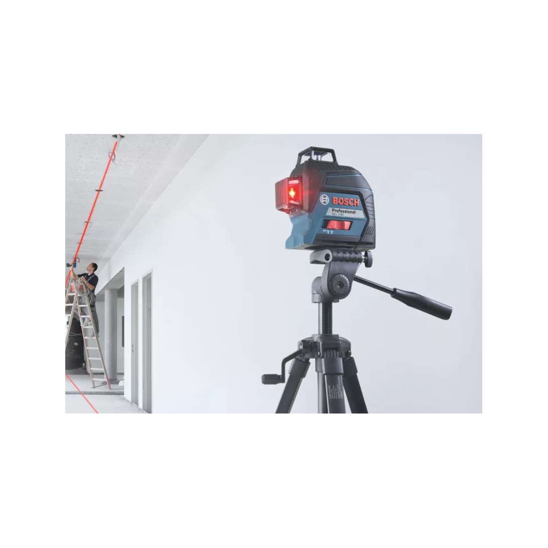 BOSCH GLL 3-80 PRO Line Measure| Red Line Laser | 3 x 360° Lines