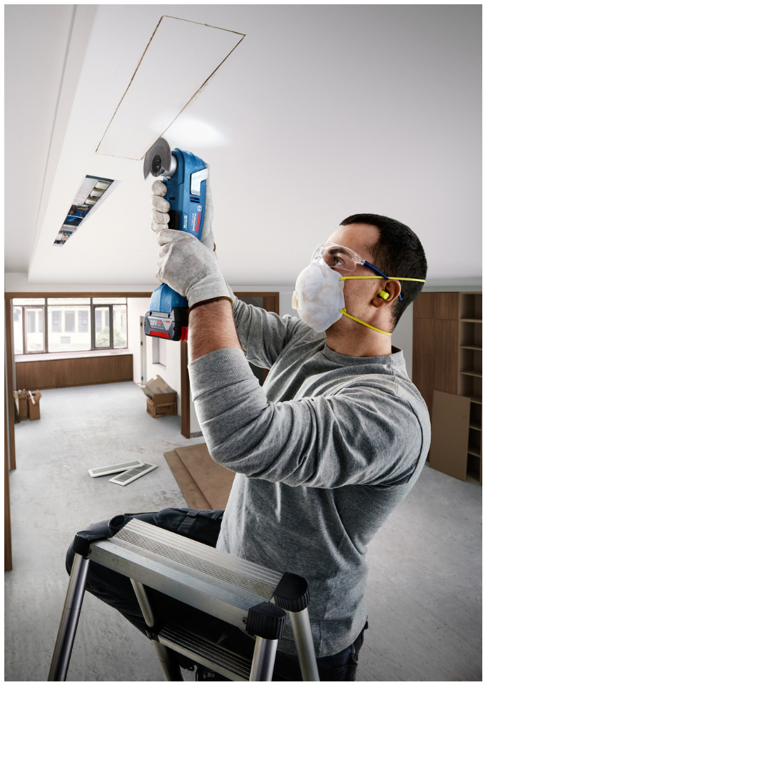 BOSCH GOP 185-LI PRO Cordless Multi-Cutter | Trimming. adjusting. repairing | Multipurpose Tool