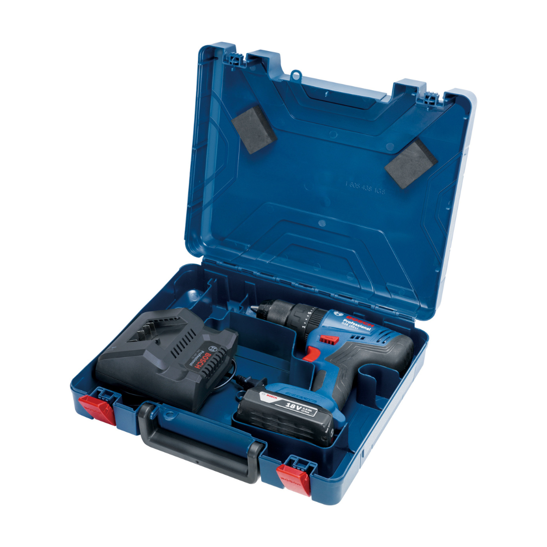 Bosch GSB 183-LI Professional Cordless Impact Drill Driver. 1 battery 18V 2.0AH &amp; 1 charger.
