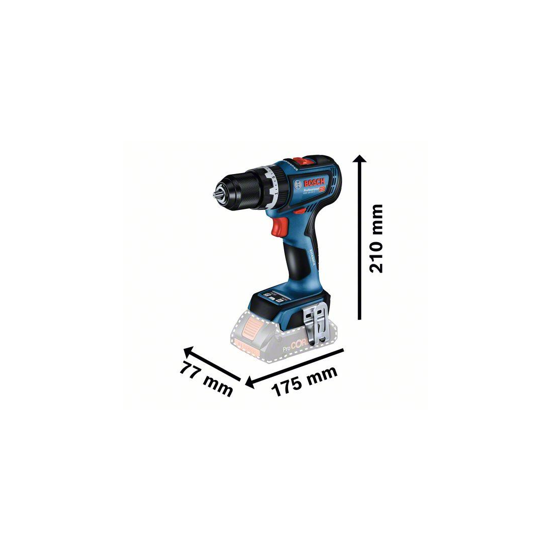 BOSCH GSB 18V-90C PRO Cordless Combi Impact Drill- Bare Unit