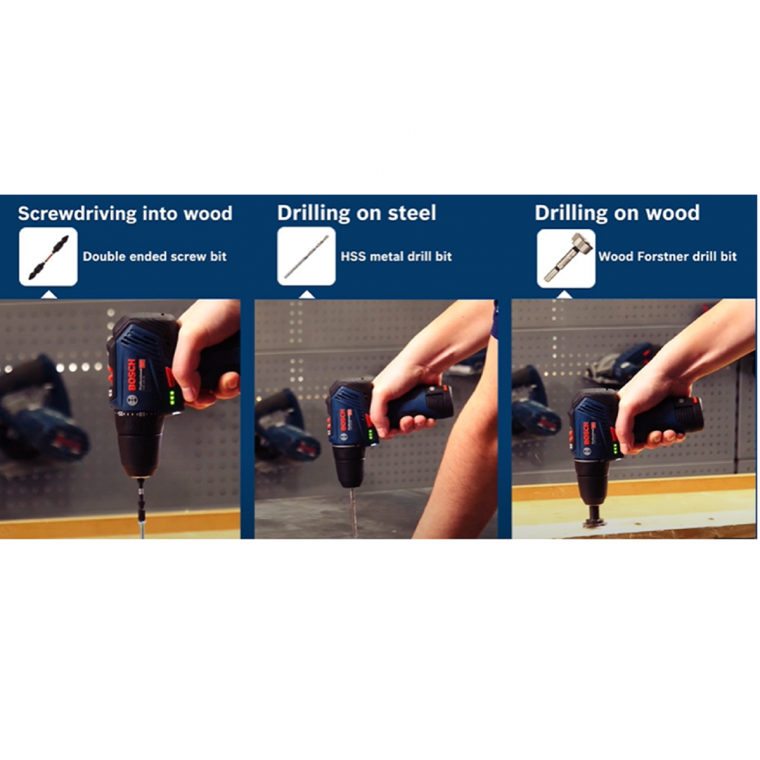 Bosch GSR 12V-30 Professional Cordless Drill/Driver. 12V.