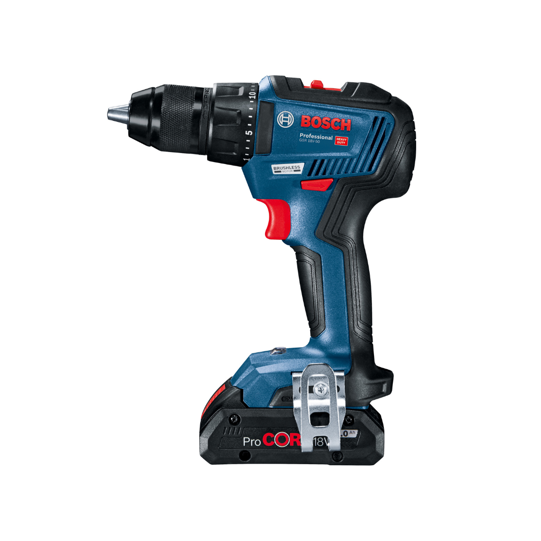 BOSCH GSR 18V-50 Professional Cordless Drill Driver. Bare Unit