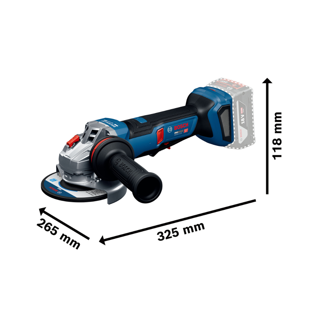 BOSCH GWS 18V-11PS PRO Cordless Angle Grinder 4" with Paddle Switch (Replace GWS18V-10P)