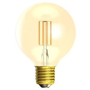 [EU] Bell Lighting LED Vintage 4W Amber 2000K Globe Filament Bulb x10Pcs