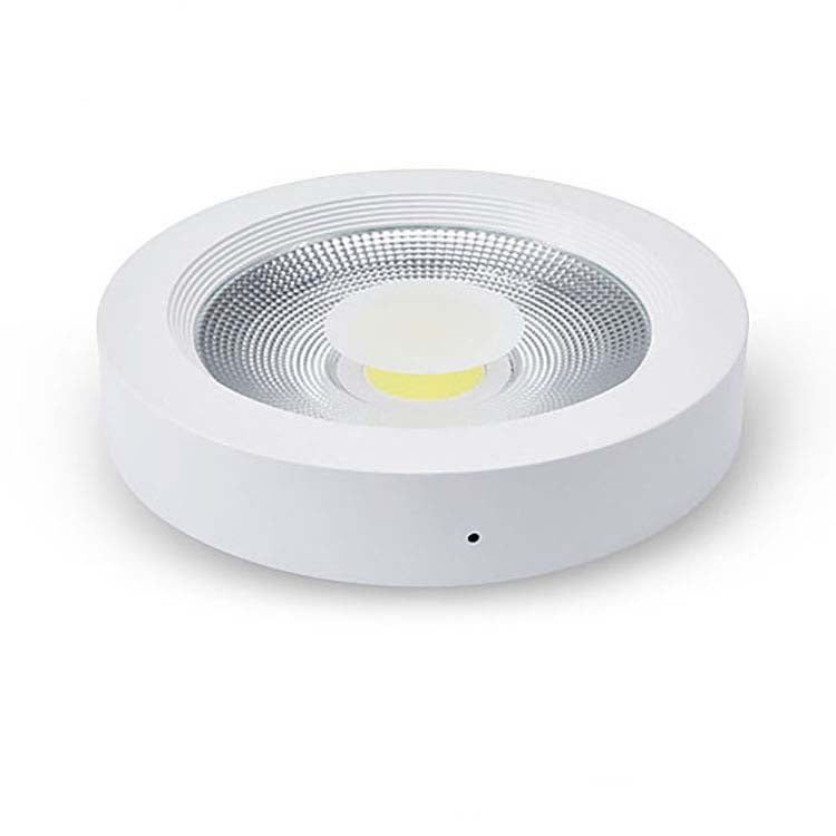 Lite-Ace LED8185 (1x25w CREE LED) Surface Mounted Aluminium Decorative Downlight With Opal Diffuser c/w Lamp and Non-Dim Power Driver