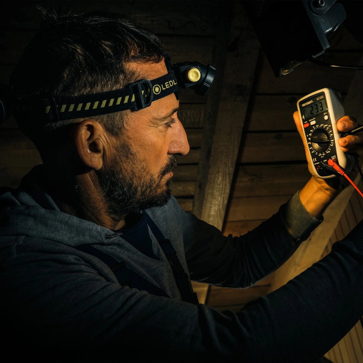 LEDLENSER H5R IP67 Rechargeable Work Headlamp x2Pcs