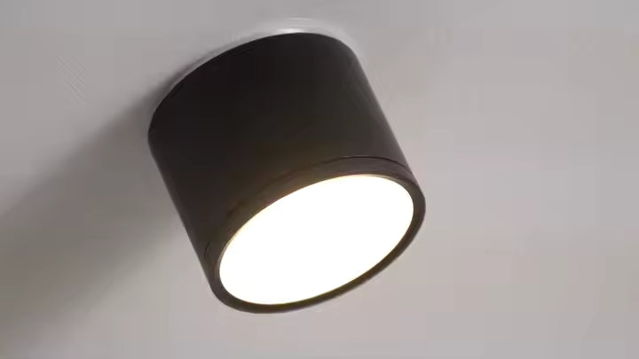 ELAP GNK1-6-18W-3C Black 18W Non Dimmable 3CCT Switchable Surface LED Downlight