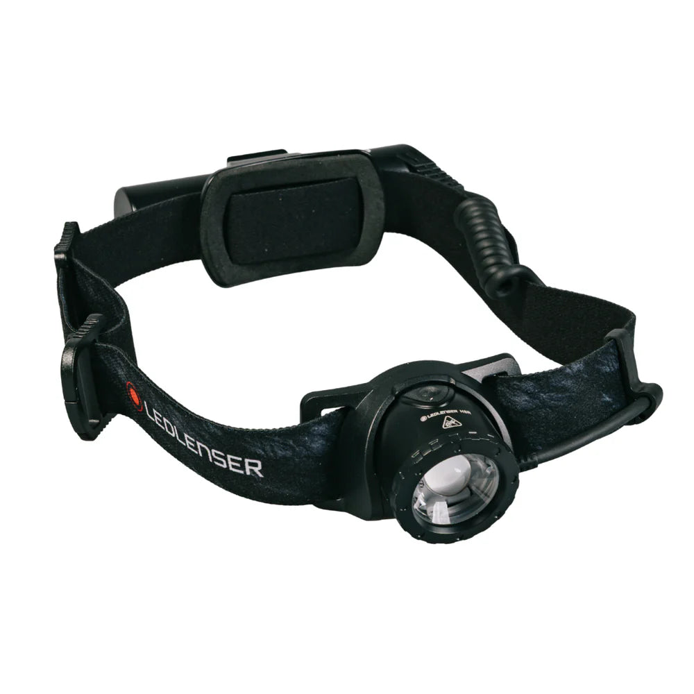 LEDLENSER H8R IP54 Rechargeable Black Headlamp