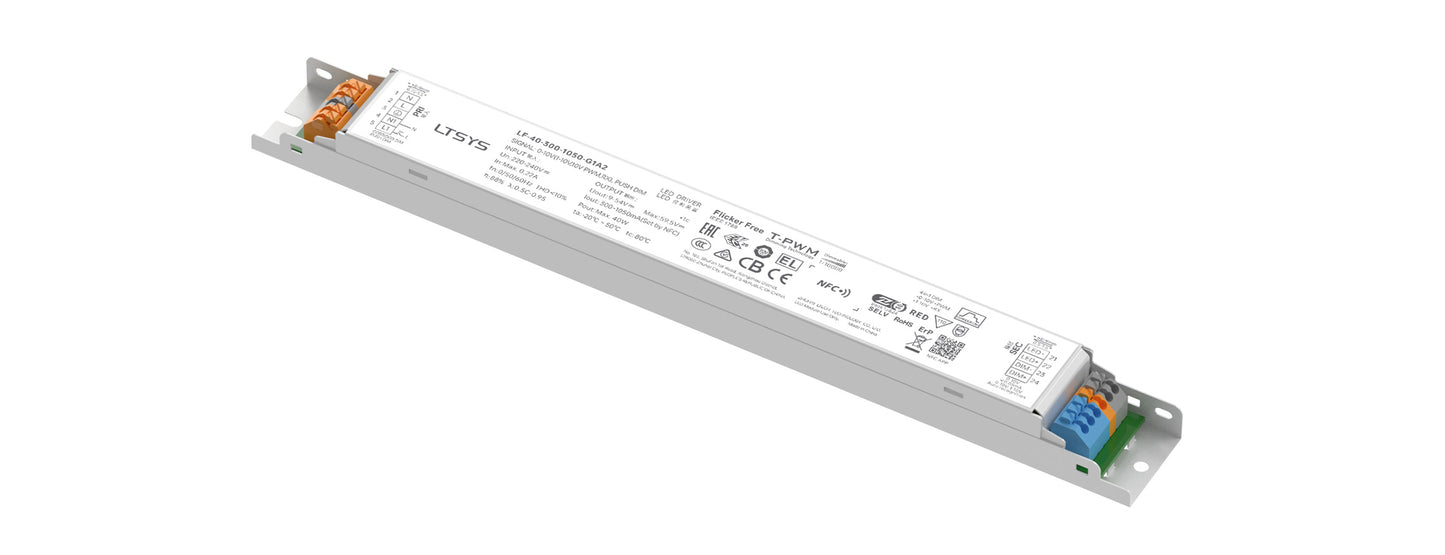 [China] LTECH 0-10V Dimmable Consant Current NFC Full Instruction Programmable Rubycon LED Driver