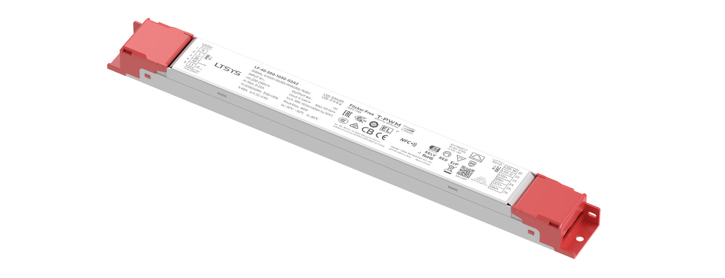 [China] LTECH 0-10V Tunable White Consant Current NFC Full Instruction Programmable Rubycon LED Driver
