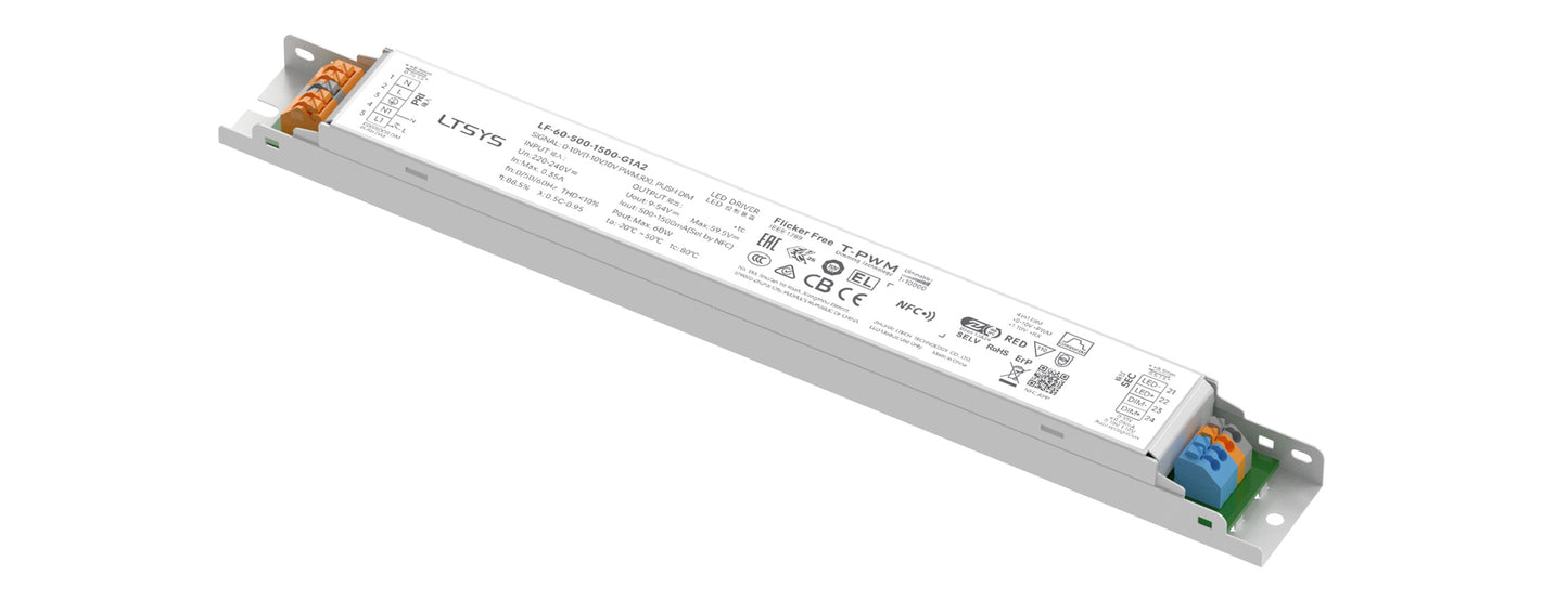 [China] LTECH 0-10V Dimmable Consant Current NFC Full Instruction Programmable Rubycon LED Driver