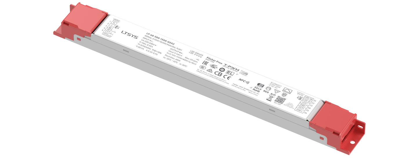 [China] LTECH 0-10V Tunable White Consant Current NFC Full Instruction Programmable Rubycon LED Driver