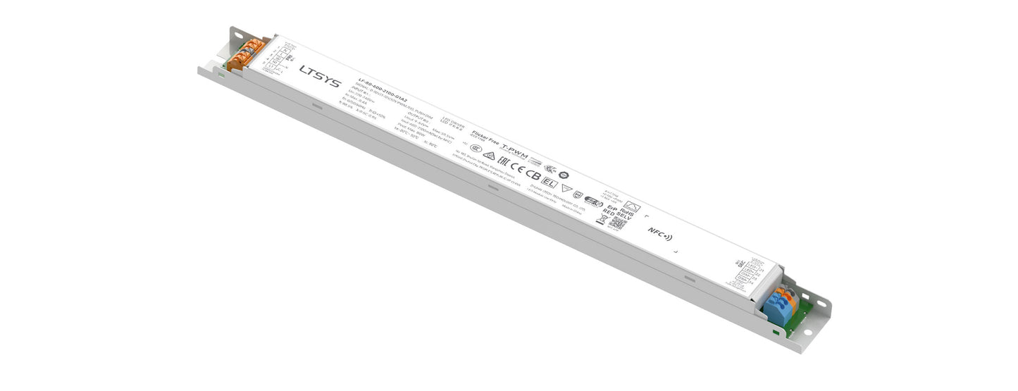 [China] LTECH 0-10V Dimmable Consant Current NFC Full Instruction Programmable Rubycon LED Driver