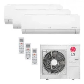 LG SYSTEM 3 (ALPHA + WIFI) R32 INVERTER AIRCON (5 TICKS) SUPPLY ONLY