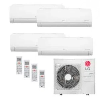 LG SYSTEM 4 (ALPHA + WIFI) R32 INVERTER AIRCON (5 TICKS) SUPPLY ONLY