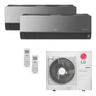 LG SYSTEM 2 (ARTCOOL + WIFI & IONIZER) R32 INVERTER AIRCON (5 TICKS) SUPPLY ONLY