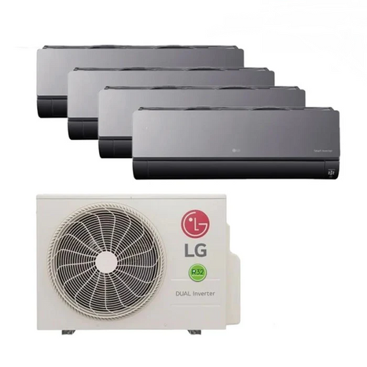LG SYSTEM 4 (ARTCOOL + WIFI & IONIZER) R32 INVERTER AIRCON (5 TICKS) SUPPLY ONLY