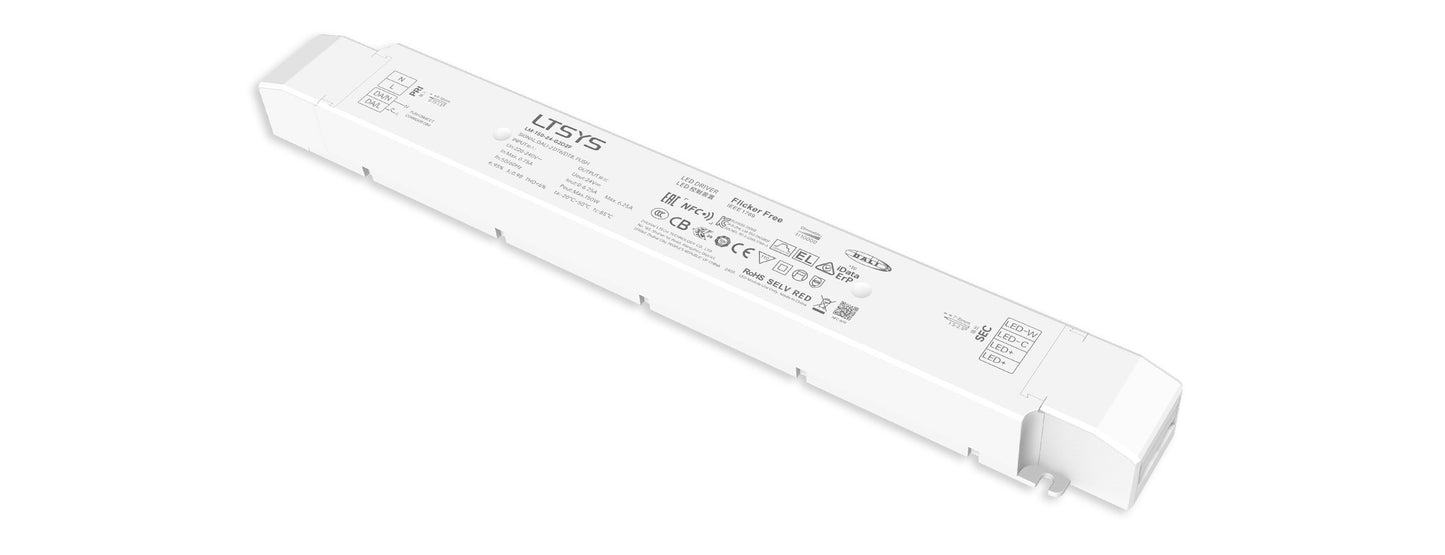 [China] LTECH DALI Constant Voltage Tunable White NFC Full Instruction Programmable Rubycon Driver x4Pcs