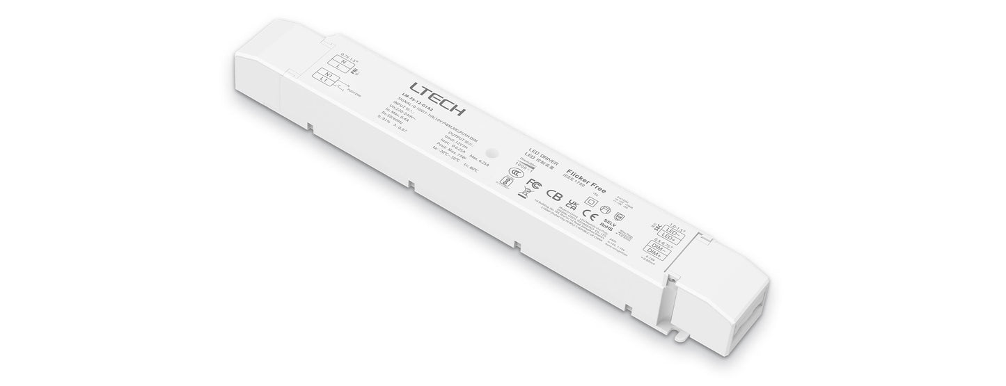 [China] LTECH 0-10V Constant Voltage Dimmable Rubycon LED Driver