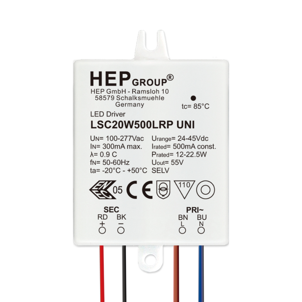 HEPLSC20W350LRP UNI Constant current LED Driver