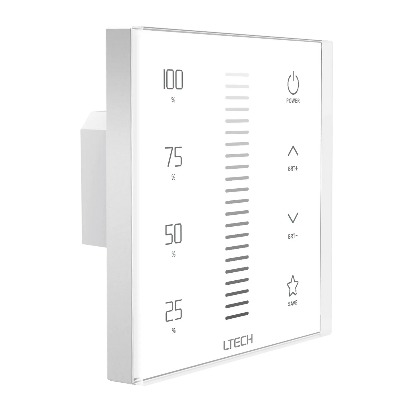 [China] LTECH E1S-TD ELV Dimming E-Series Touch Panel x 6Pcs