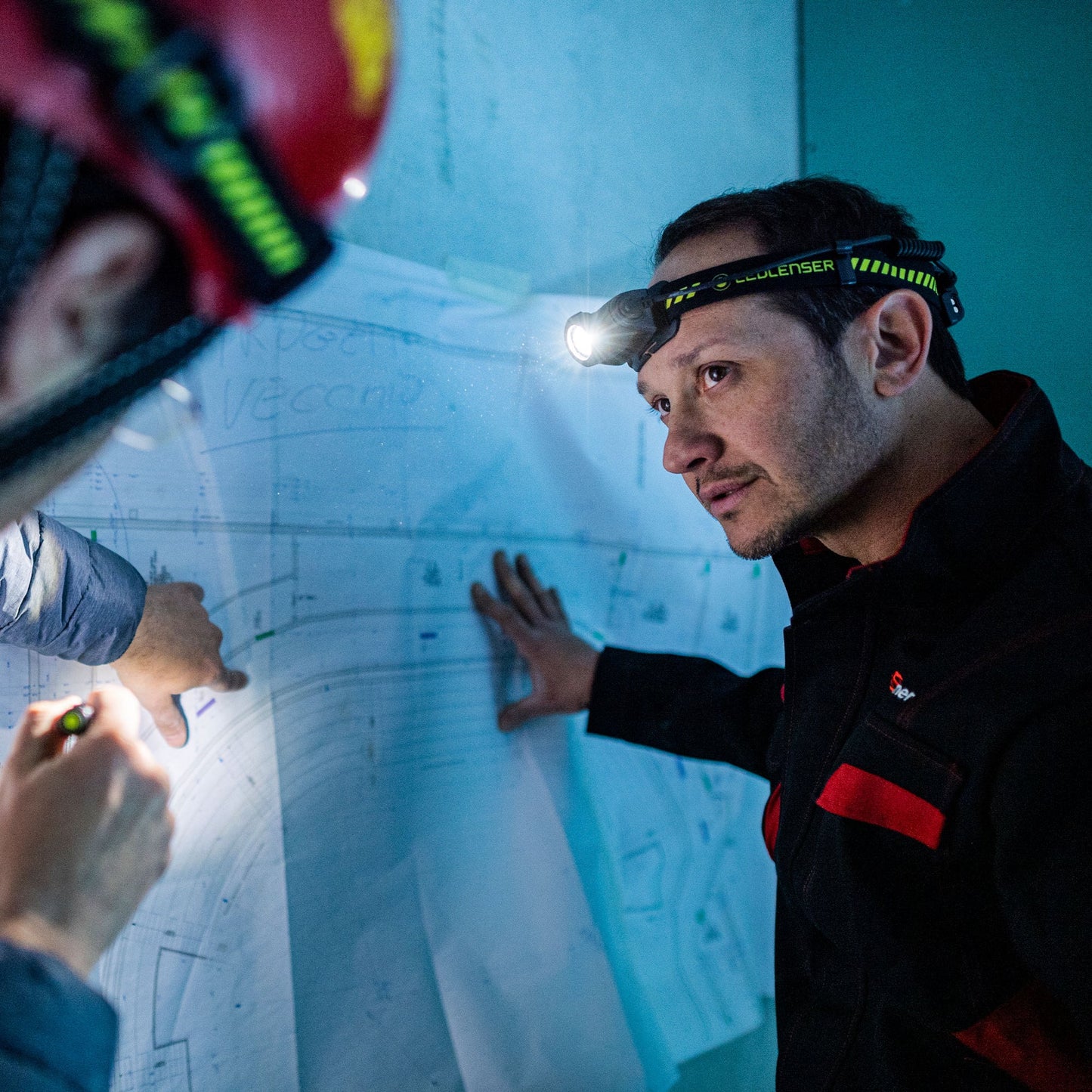 LEDLENSER H5R IP67 Rechargeable Work Headlamp x2Pcs