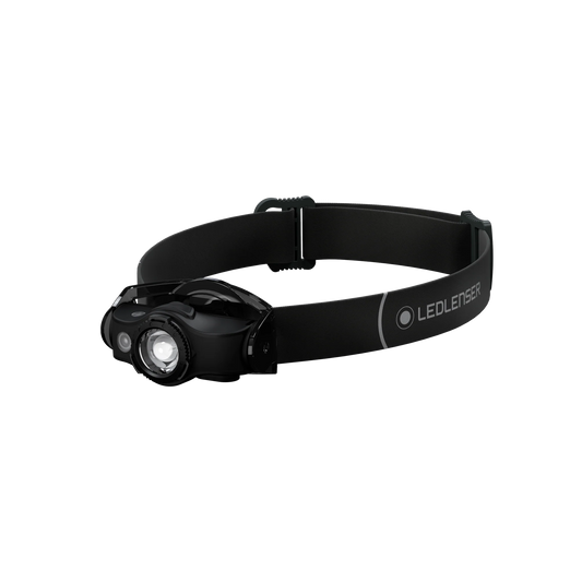 LEDLENSER MH4 Black IP54 Rechargeable Outdoor Headlamp x2Pcs