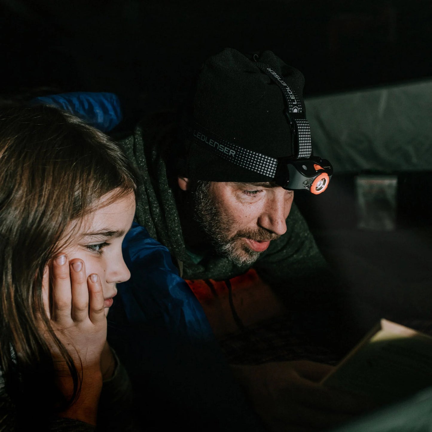 LEDLENSER MH7 IP54 Rechargeable Outdoor Headlamp x2Pcs