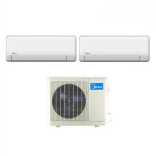 MIDEA ALL EASY PRO SYSTEM 2 R32 INVERTER AIRCON (5 TICKS) - SUPPLY ONLY