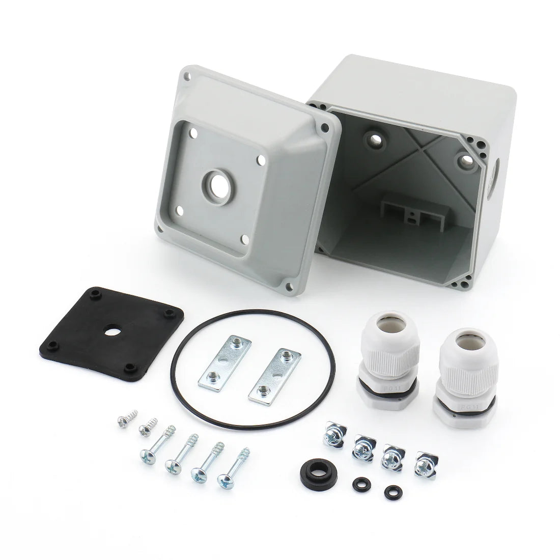 Baomain Master Switch Exterior Box SZW26-20/2D.2 Wider size Work for SZW26-20 Universal Rotary Changeover Cam Switch 660V 20A 4 Position