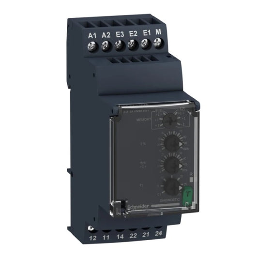 Schneider Electric Current Monitoring Relay 1 Phase DPDT DIN Rail