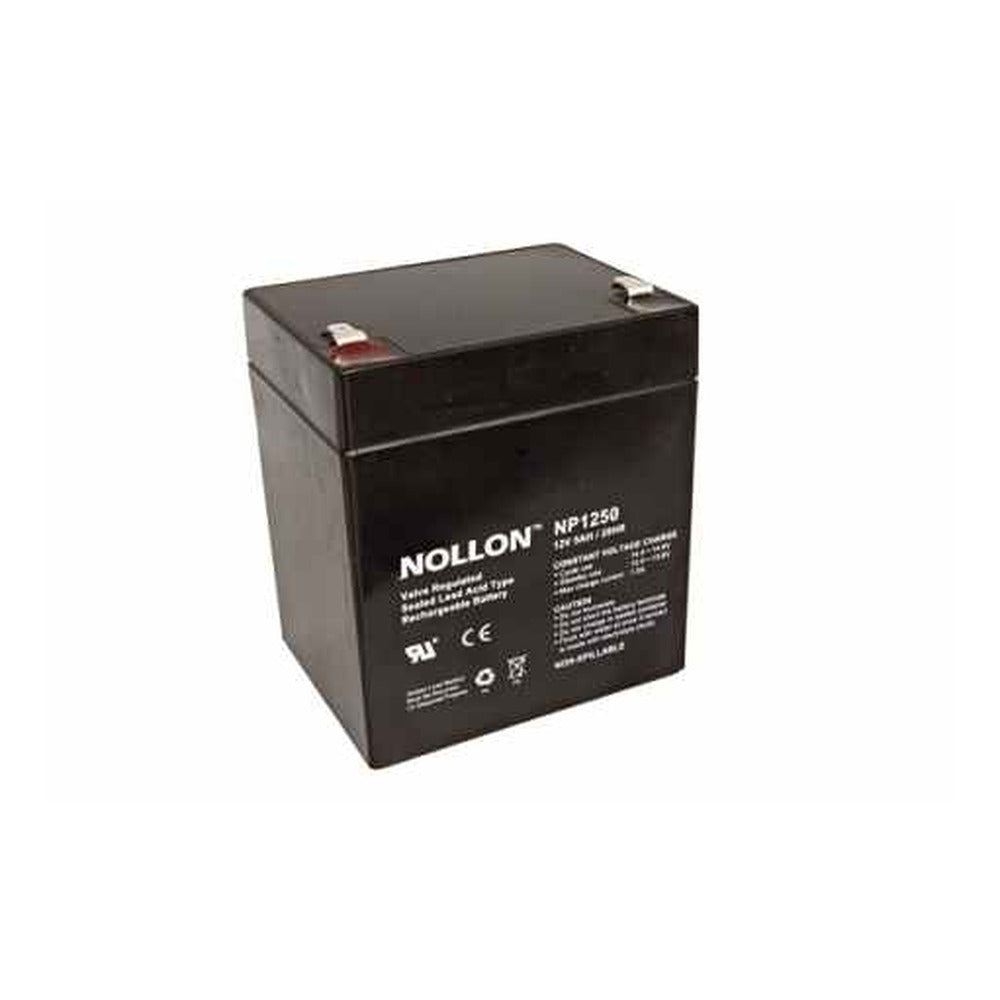 Nollon NP1250 12V 5Ah sealed lead acid VRLA battery